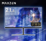 超薄型で省スペースなのに大画面、ベゼルレス液晶モニターの新機種をジェネリック家電ブランド「MAXZEN」より2024年2月5日から発売