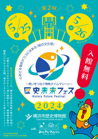 画像：第2回「歴史未来フェス」開催のお知らせ【横浜市歴史博物館】