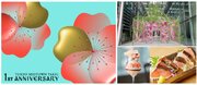 竹やリボン、約7,000輪の花々が融合した巨大なフラワーアートが皆様を“おもてなし”東京ミッドタウン八重洲 開業1周年！TOKYO MIDTOWN YAESU 1st Anniversary