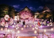 京都・二条城に桜のバーラウンジが期間限定で出現