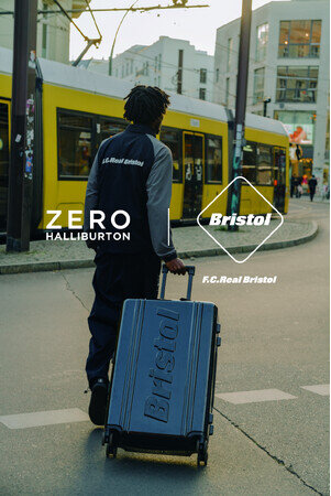 画像：ZERO HALLIBURTON × F.C.Real Bristolコラボレーションスーツケース　2月23日発売