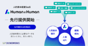 人的資本経営SaaS「Human & Human」先行提供開始