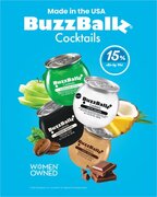 アメリカ発の大人気カクテルブランド「BuzzBallz (バズボールズ)」、2024年2月26日(月)から全国で発売開始！