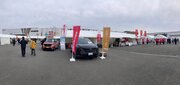 第15回いわきサンシャインマラソン、福島日産から先導車両＆EV給電デモブース支援などを提供。