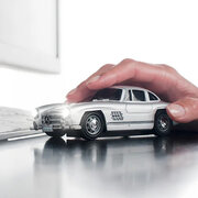 名車であるメルセデス・ベンツ300SLのマウスが、那須クラシックカー博物館に登場。