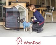 リードフックに代わる愛犬専用待機室「WanPod（ワンポッド）」