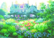 【新宿高島屋】『笹倉鉄平　展―光彩の情景―』4/10（水）～開催します。30年以上に渡り、観る人の心を優しく包み込み、希望や楽しさに満ちた情景を描き続ける。最新作ジクレー「バーンズリー・ガーデン」登場