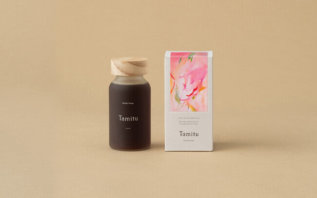 画像：Tamituの水に溶けるはちみつから、春のフレーバー「Herbal Honey Sakura」数量限定発売。