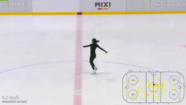 画像：MIXI、アスリートの競技力向上に活用できる自動追尾カメラシステムを開発　フィギュアスケート選手のトレーニング拠点で運用開始