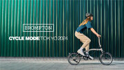 英折りたたみ自転車ブロンプトンが国内最大のスポーツサイクルフェスティバル「サイクルモードTOKYO 2024」に出展