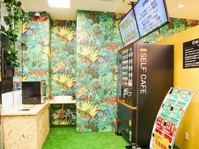 画像：3月24日(月) セルフカフェ京橋北店がNEWOPEN♪高速Wi-Fi/電源完備が無料で利用できる無人カフェ