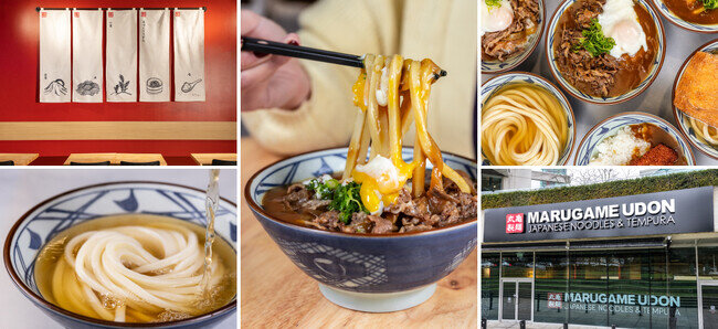 画像：「丸亀製麺」カナダに初出店。3月15日にグランドオープン、初日から行列の大盛況！
