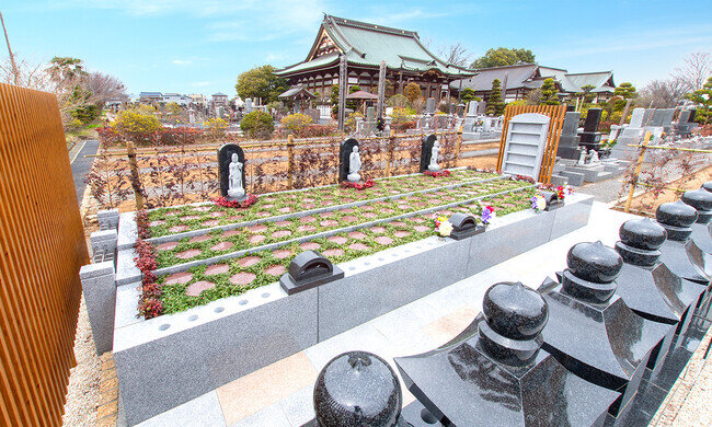 画像：【松伏町】お墓の維持管理や継承問題を解決。光厳寺に『エータイの永代供養墓』開苑