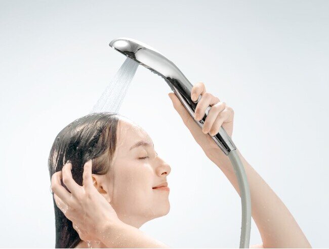 画像：“しっかり洗浄” と “髪へのやさしさ” を両立したシャワーヘッド「キレイストシャワー」4月1日 発売