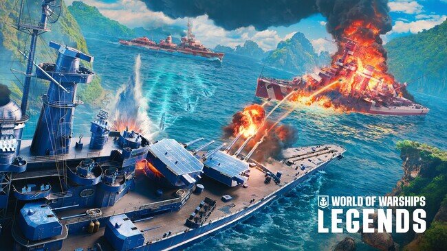 画像：スマホ版『World of Warships: Legends』、配信開始！