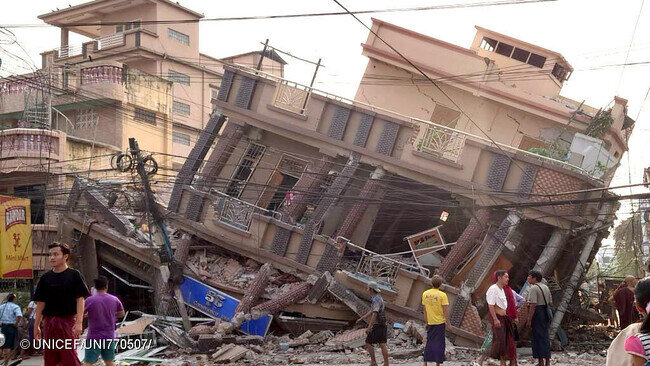 ミャンマー地震：ユニセフ、人道支援の最前線に～ 緊急募金受付開始【プレスリリース】（2025年3月29日）｜BIGLOBEニュース