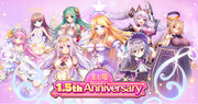 DMM GAMESによる3D放置RPG『宝石姫Reincarnation』が正式リリース1.5周年を記念したキャンペーンを開催中！