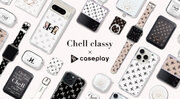 Chell classyのスマートフォンアクセサリーが、“機種コンテンツデザイン”で豊富なスマホアクセサリーを取り揃えるcaseplayから登場！
