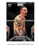 Topps株式会社が　Topps NOW新商品「Max Holloway - 2024 UFC TOPPS NOW(R) Card 2等 」発売開始を発表
