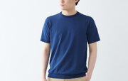 生産量“1日わずか10枚”。夏も快適な清涼ニット「DEKISUGI ハイゲージ サマーニットTシャツ」登場