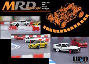 【HRDプロジェクト】京商 MINI-Z AWDのコンバージョンモデルとなる2WDドリフトラジコンカー「MRD Prototype」を開発。提供資金を募るクラウドファンディングを本日より開始。
