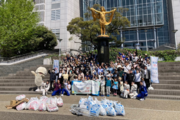 株式会社ビー・アンド・ディー ユニリーバ海と日本プロジェクト・CHANGE FOR THE BLUE『メリ夫と一緒に街ごみクリーン作戦in栄』を開催しました！