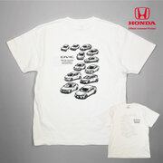新発売 Honda CIVICが大集合！CIVIC好きにはたまらない歴史を感じるTシャツ（4/23～）