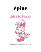 mezzo piano juniorのキャラクター「ベリエちゃん」とSNS発人気アパレルブランド「epine（エピヌ）」がスペシャルコラボレーション(ハート)