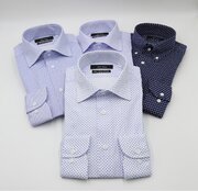 i-Shirt（アイシャツ）と綿ワイシャツイイトコどり！？はるやまメンズの新定番アイテムとして綿100％ニットシャツ「100 Cotton Jersey」登場！