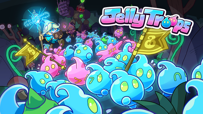 画像：ワラワラぷにぷに対戦RTS『Jelly Troops』がSteam Next Fest初参加！Nintendo Switch(TM) / Steam向けに2025年夏 発売決定！！