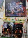 寺井ルイ理による新作絵画展「ハイブリッドドリーム“夢は時空を超えて見れるか？”」代官山シソンギャラリーにて開催