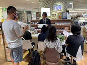 高島屋大阪店にてハンディを持つアロマストーン制作者に向けたユニバーサルデザインプロジェクトの「感謝式」を実施