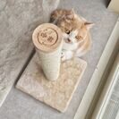 猫が心地よく使えるタテ型タイプのつめとぎ「バリバリつめとぎポール 麻」を9月より販売