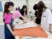 大阪樟蔭女子大学 化粧ファッション学科と東大阪市消防局が協働　廃棄予定の防火服・救助服・活動服のアップサイクルに挑戦、HANAZONO EXPOにて制作ドレスを披露、体験ワークも。