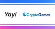 Yay!、web3最新機能のゲーム開発においてCryptoGamesと技術提携を発表