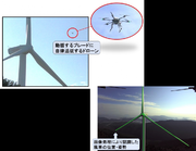 【東芝エネルギーシステムズ】ドローンによる風車ブレード点検の完全自動化に向けた革新的技術開発を完了