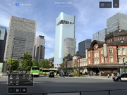 日本の新たなシンボル“TOKYO TORCH/Torch Tower”をデジタルツインで再現し、XR投影見学会を実施