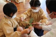 小学生がお正月用の「しめ縄づくり」に挑戦。追手門学院小学校で日本の伝統文化を学ぶ