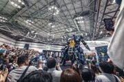 ツバメインダストリの搭乗型ロボット『アーカックス』協賛企業募集