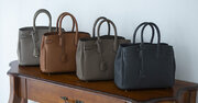 【新商品】上品な本革バッグで魅せるシンプルシティ。上質で贅沢な大人の女性のためのスタイル。