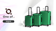 多機能なのに低価格！【One of.】大人気スーツケース『aqua』シリーズに大きめサイズが新登場。12/19より販売開始