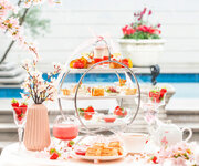 毎年恒例のストロベリーアフタヌーンティーを桜でアレンジ「Strawberry  Sakura Afternoon Tea ～春の訪れ～」販売開始