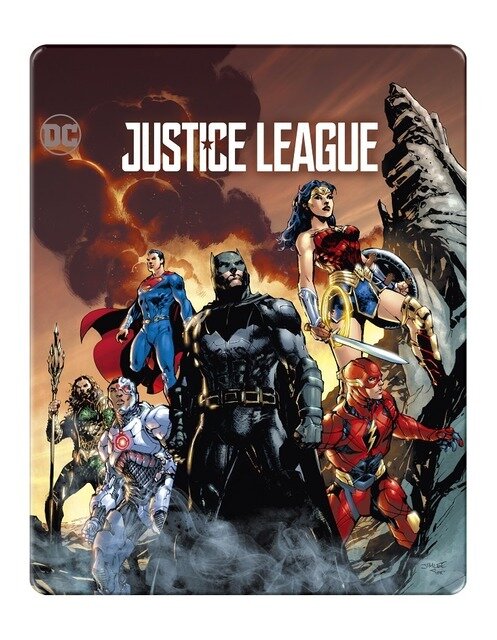 画像：『ジャスティス・リーグ』スチールブック仕様 （C） JUSTICE LEAGUE and all related characters and elements are trademarks of and（C）DC Comics. （C） 2017 Warner Bros. Entertainment Inc. and RatPac-Dune EntertainmentLLC. All rights reserved.
