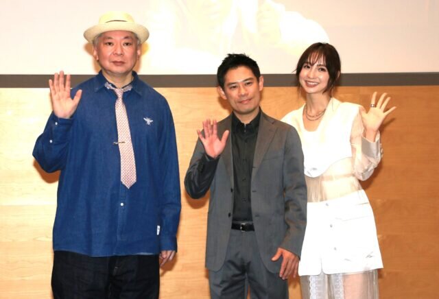画像：（左から）鈴木おさむ、伊藤淳史、篠田麻里子　（C）エンタメOVO
