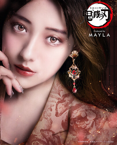 鬼滅の刃MAYLA」アイコニック イヤオブジェが4月20日に発売！鍔や羽織