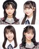 画像：AKB48 64枚目シングル選抜メンバー第3弾として発表された4人（上段左から小栗有以、山崎空　下段左から橋本恵理子、倉野尾成美）（C）AKB48