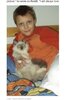 画像：飼い主が9歳の頃、家にやってきたというラグドール。その後、20年を一緒に過ごしてきた（『Sunny Skyz　「Man Recreates 20-Year-Old Photo With Cat Before Putting Hi…