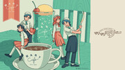 アニメコント動画で人気な『マリマリマリー』カフェ東京・大阪で開催！エモくてポップなフード・グッズが登場