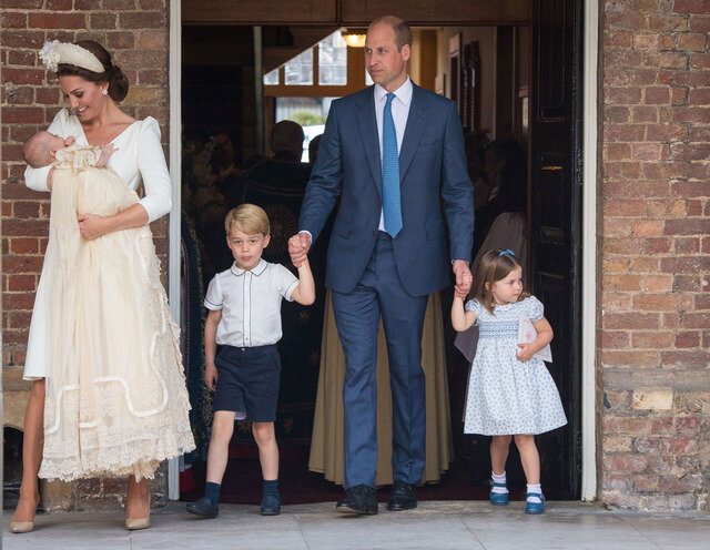 画像：キャサリン妃、ウィリアム王子、ジョージ王子、シャーロット王女 (C) Getty Images