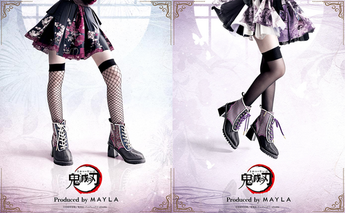 鬼滅の刃MAYLA」炭治郎や柱のショートブーツが登場!かっこいい 鬼滅の刃MAYLA」炭治郎や柱のショートブーツが登場!かっこいい